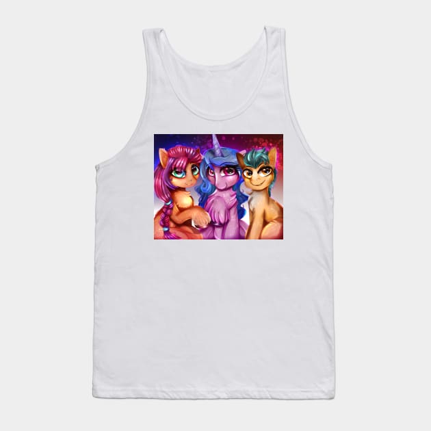 MLP G5 Tank Top by rocioam7